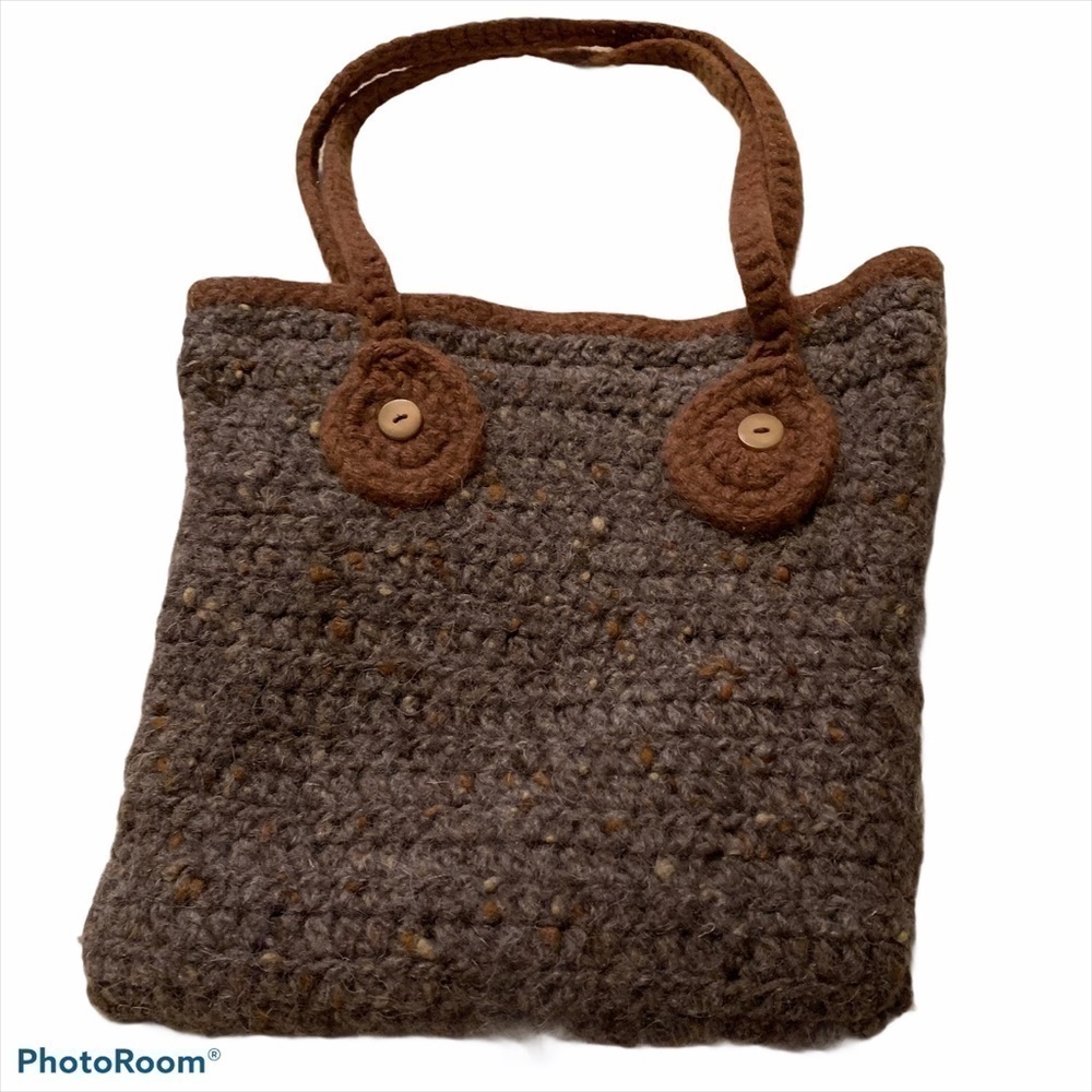 𝅺HANDMADE Wool Pocketbook - Picture 2 of 7